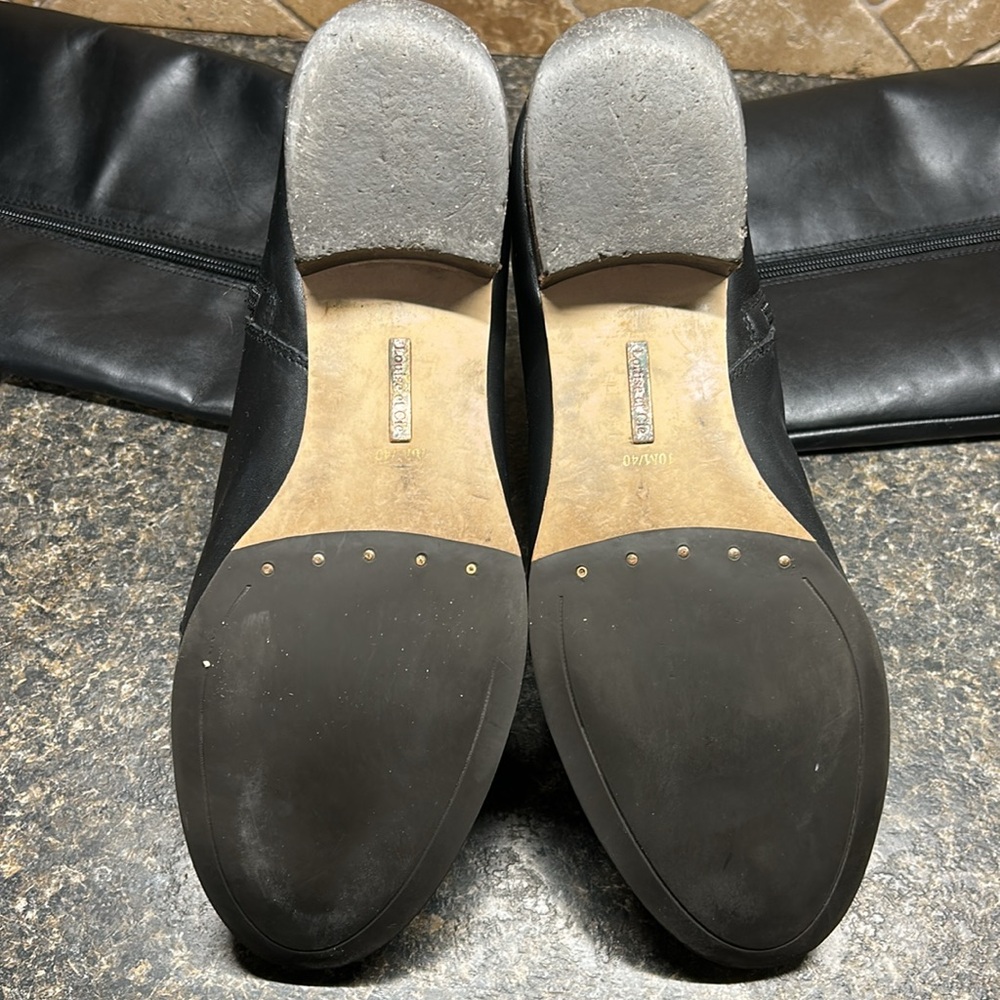 Louise et Cie Tall Lace up Black Boots - Picture 5 of 9